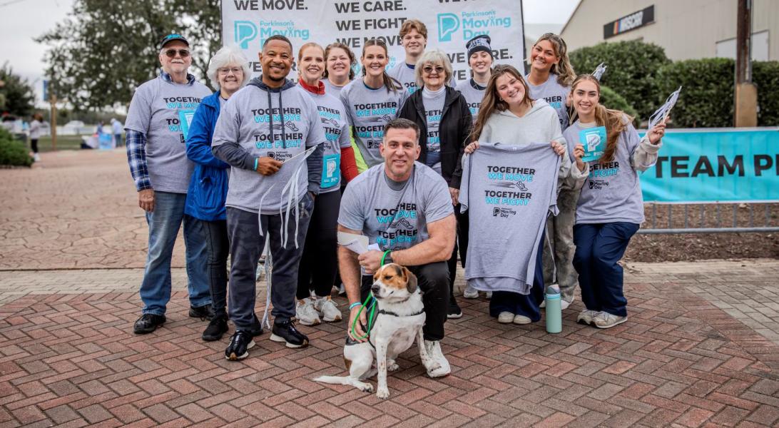 a group photo of a team at Mid-Atlantic Moving Day