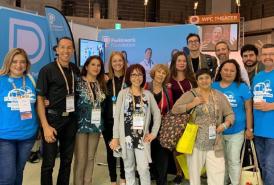 Group photo by WPC booth