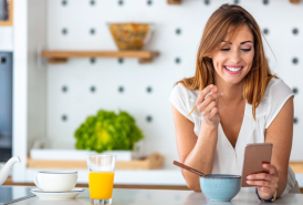 Woman in kitchen