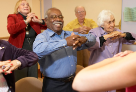 Group of people singing