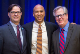 Advocates with Jon Lehr, Cory Booker