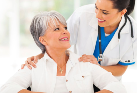 patient with doctor