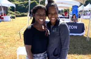 Chantale at a Morehouse event