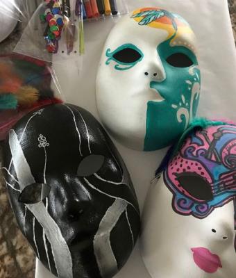 Painted masks