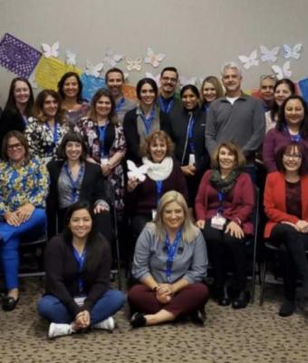 Group of people at the conference