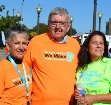 Cindy Finestone at a Moving Day Walk