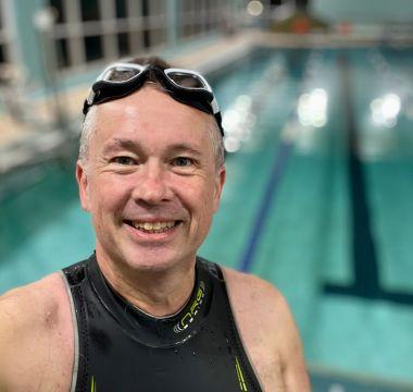 David Williams swimming