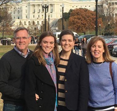 Jim Morgan and family