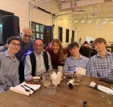 Jordan with his family
