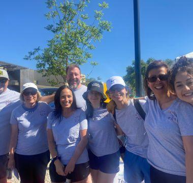 Kathleen Ortiz with friends
