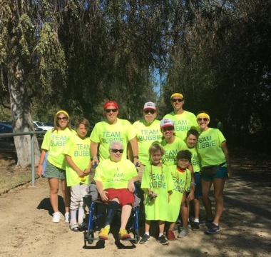 Michael Waterstone with family