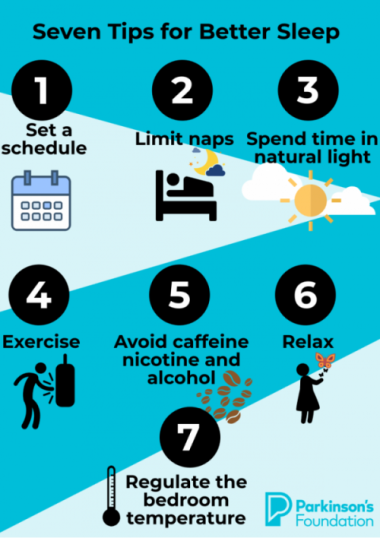 7 Tips For Better Sleep Parkinsons Foundation 