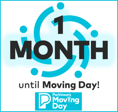 1 month until Moving Day