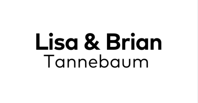 Lisa & Brian Tannebaum (cropped)