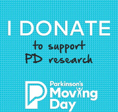 I donate to support PD research