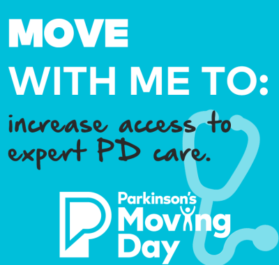 Move with me to increase access to expert PD care.