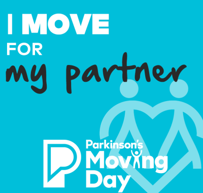 Graphic reading "I move for my partner"