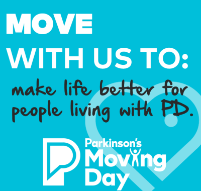 Move with us to make life better for people living with PD