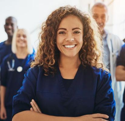 Group of health care professionals