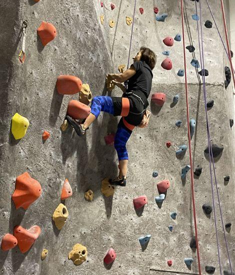 Clare rock climbing