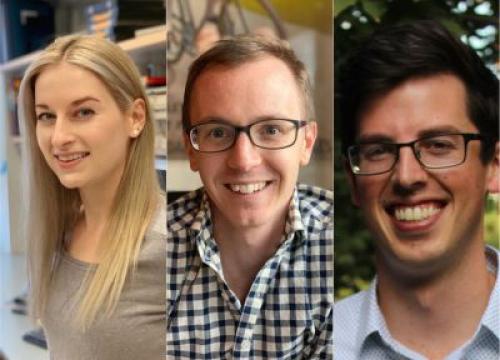 Three researcher headshots