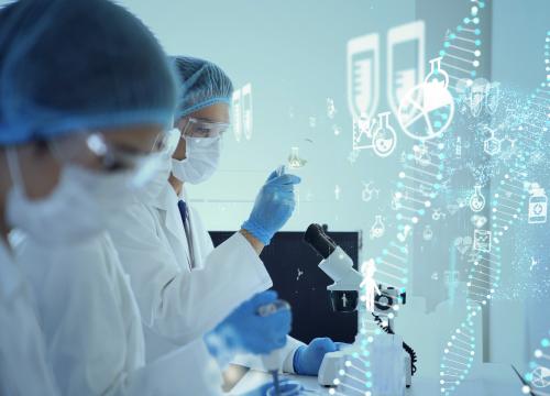 Scientist in a lab