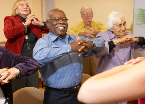 Group of people singing