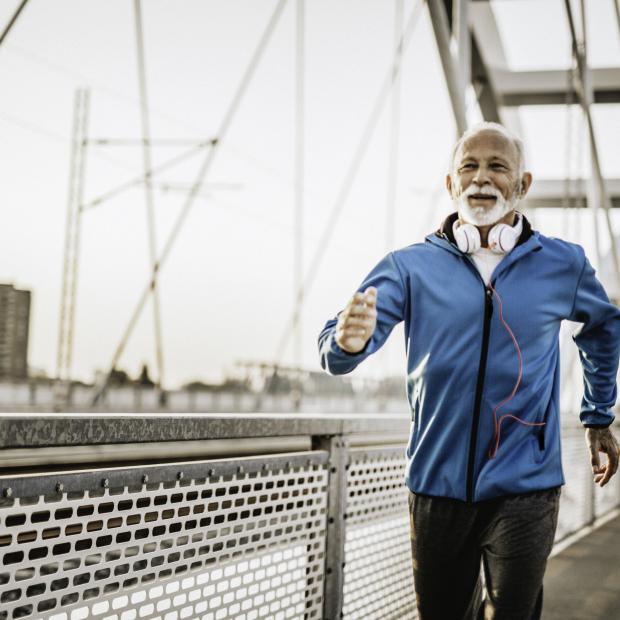 Mind, Mood, and Motion, Man running