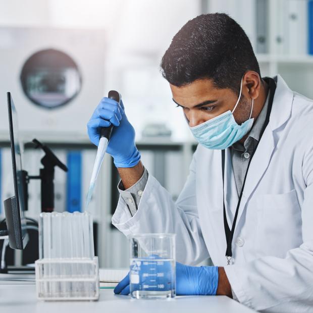 Scientist in a lab