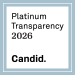 GuideStar Candid Platinum Transparency seal 2026