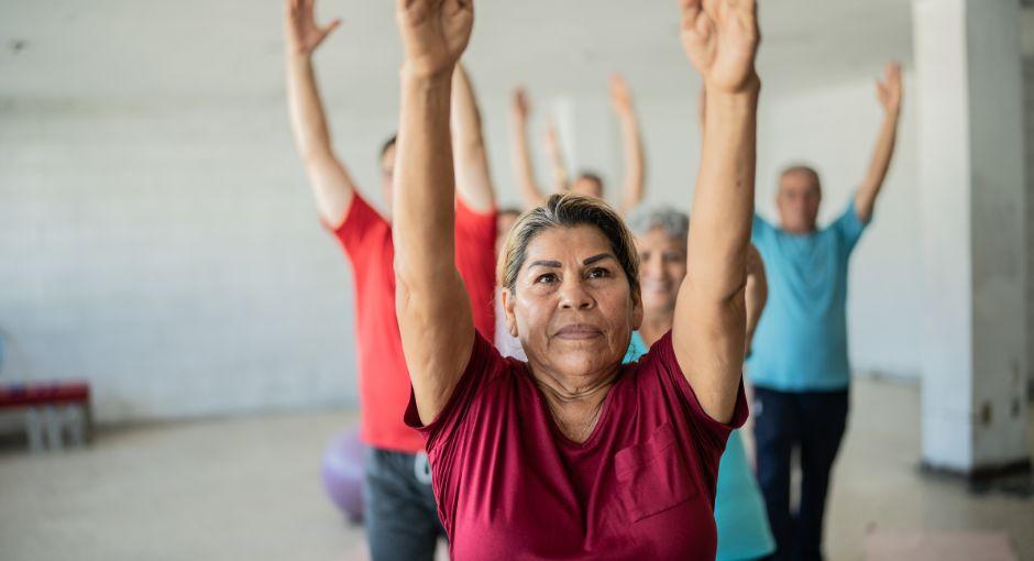 clase de ejercicios para mujeres