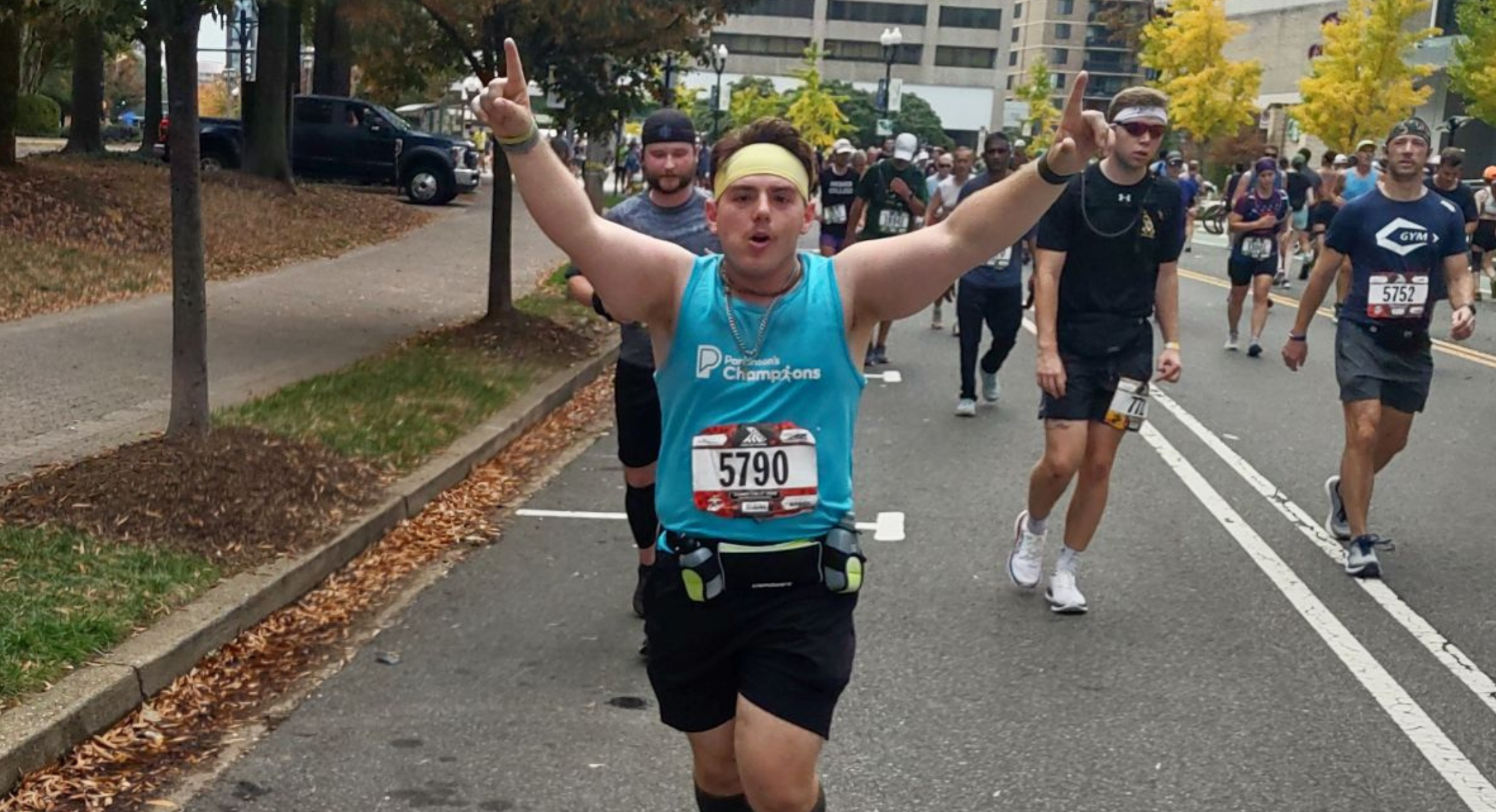 Participant running in MCM