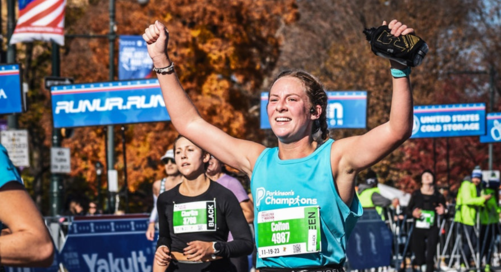 Participant in Philly Race