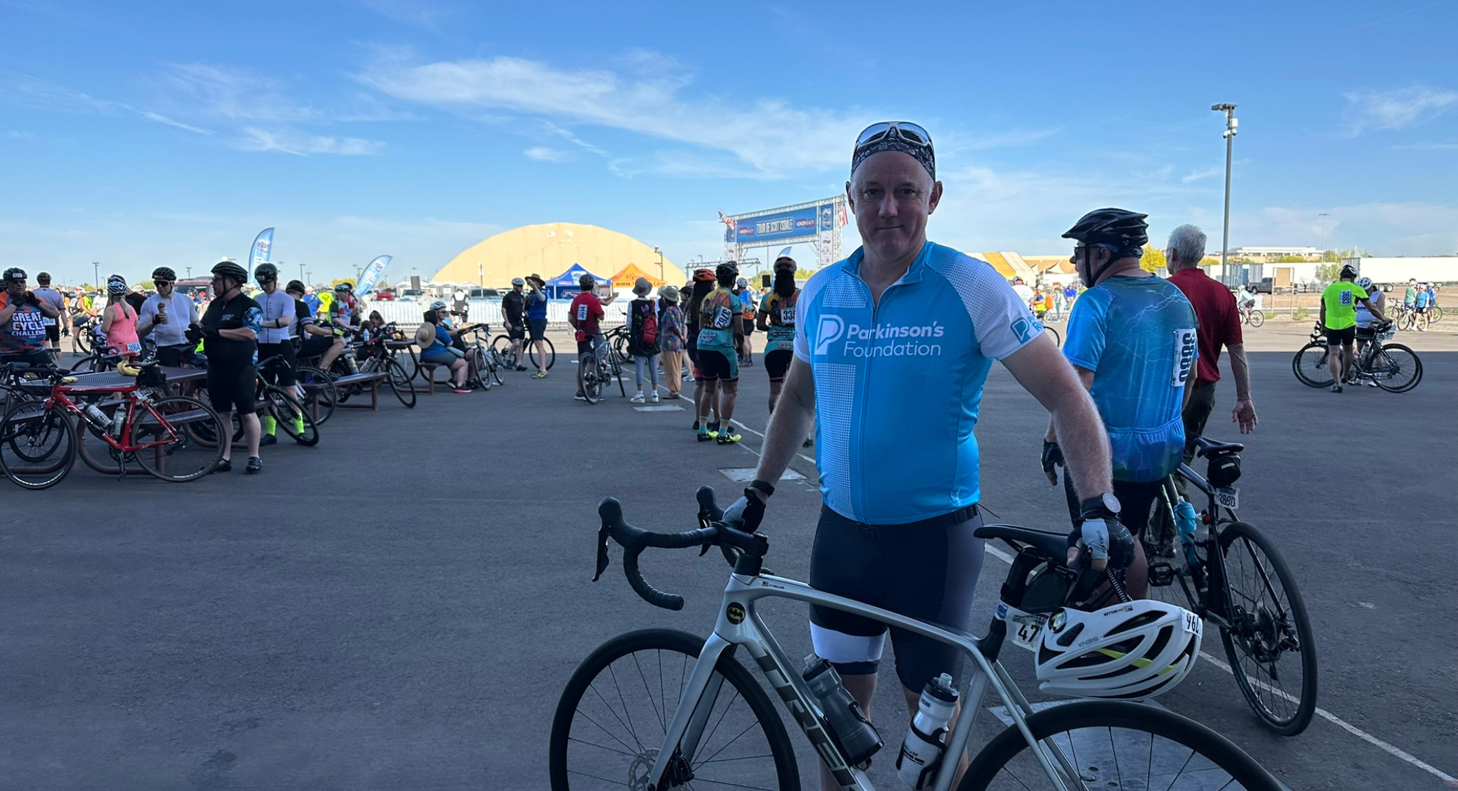 Participant in Tucson Race