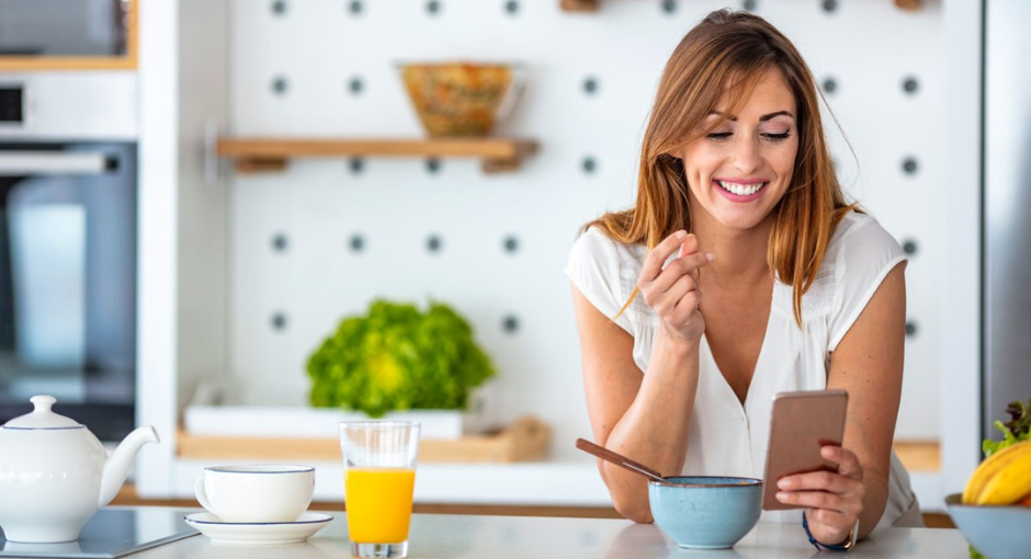 Woman in kitchen