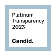 GuideStar Candid Platinum Transparency seal 2023