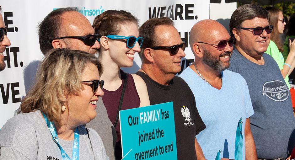 Group of people at Moving Day on a sunny day