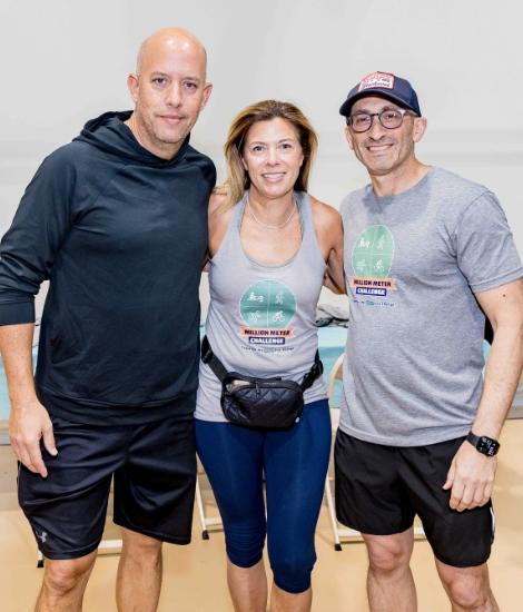 Jordan Levin and Jen and Rocky Pontikes