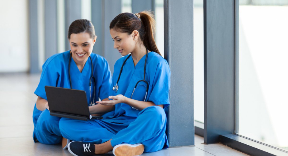 nurses in a hospital