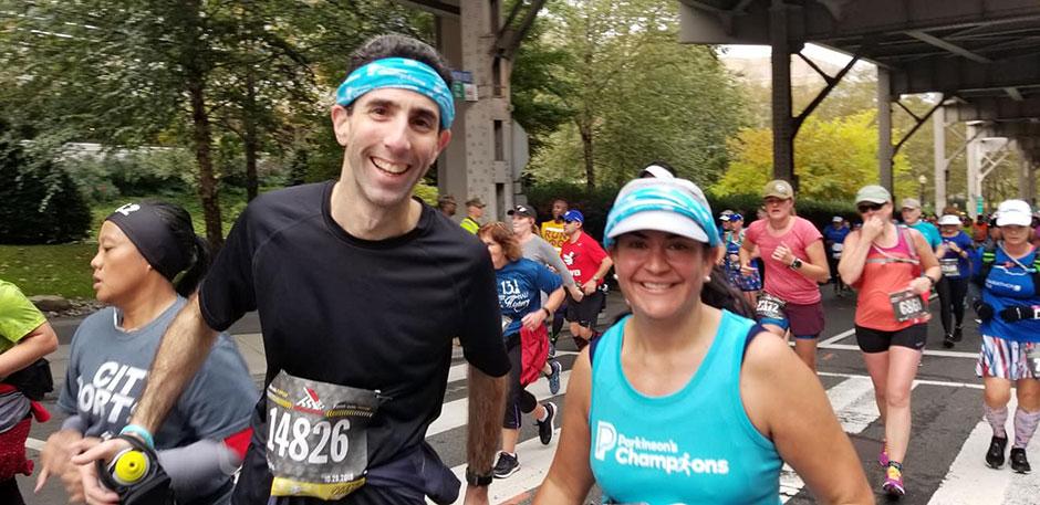 Parkinson's Champions runners