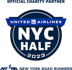 United Airlines NYC Half Marathon 2023 logo