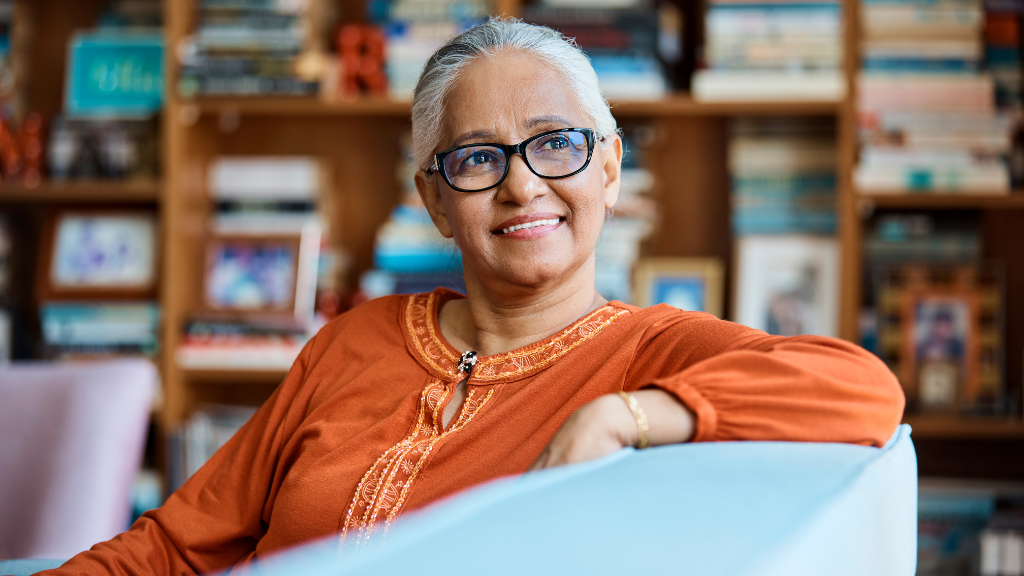 Women wearing glasses