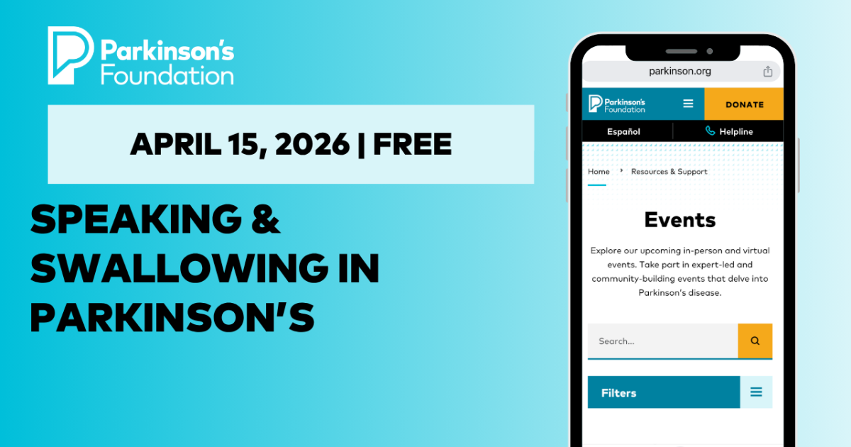 Speaking & Swallowing in Parkinson's